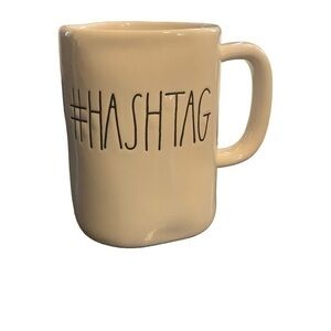 Rae Dunn Magenta #Hastag Mug Discontinued *Rare*